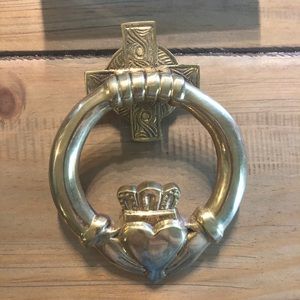 Solid Brass Celtic door knocker